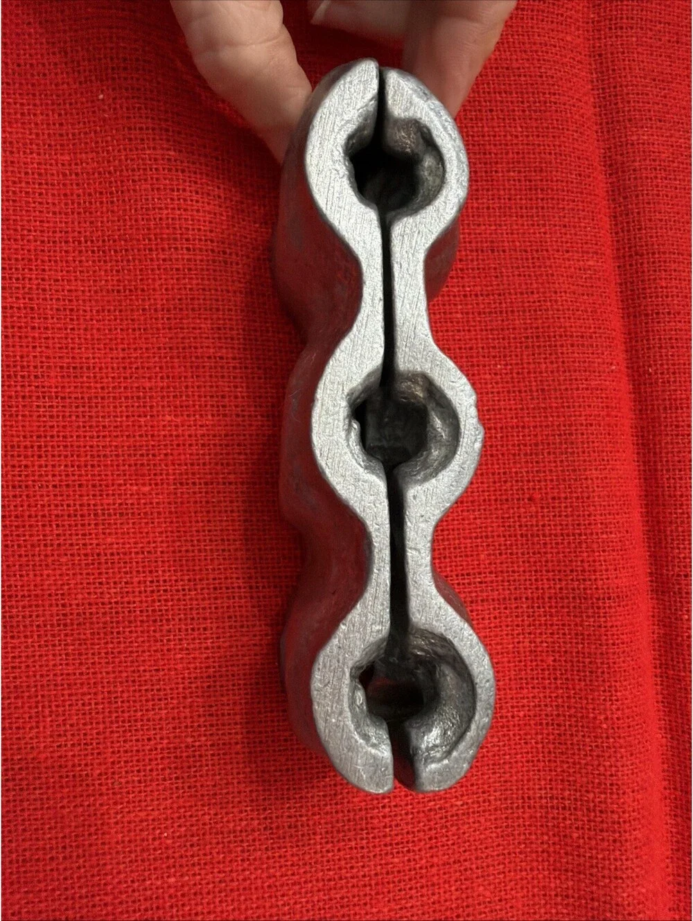 Antique Pewter Candy Mold 3 Turkey Figures Thanksgiving Chocolate Candy 3D Rare